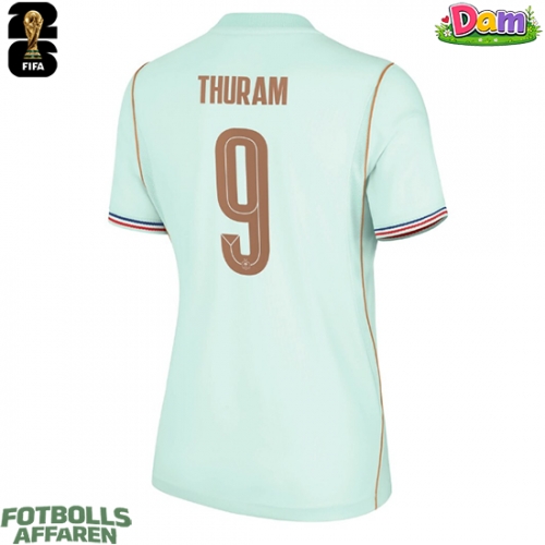Frankrike Marcus Thuram #9 Bortatröja Kvinnor VM 2026 Kortärmad
